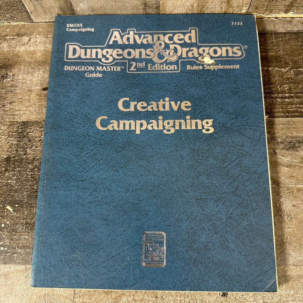 AD&D 2nd Ed Creative Campaigning - Advanced Dungeon Dragons